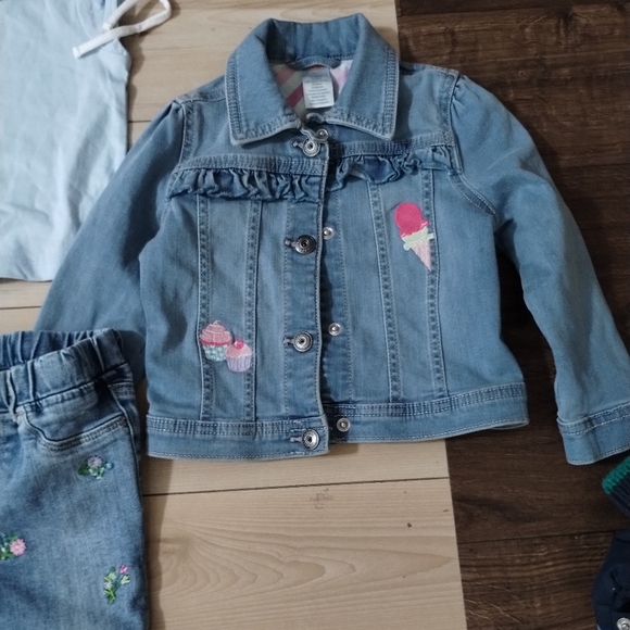 Gymboree jacket, gap pant, Tommy shirt 3 pc set - Picture 3 of 6